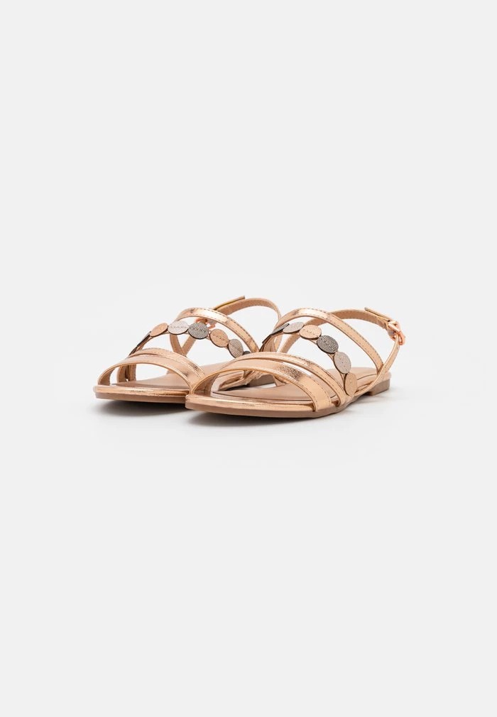 Sandale ANNA FIELD Anna Field Sandals Rose Doré Femme | JZM-5951495